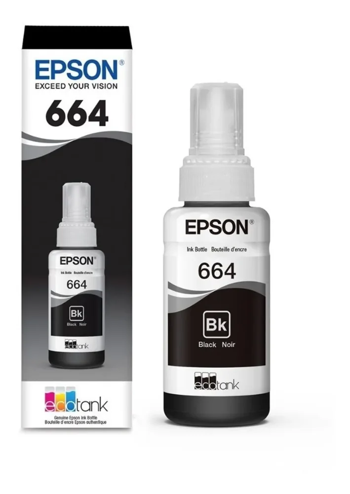 TINTA EPSON 664 NEGRA