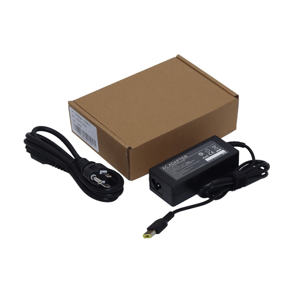 CARGADOR LE08 LENOVO PUNTA CUADRADA