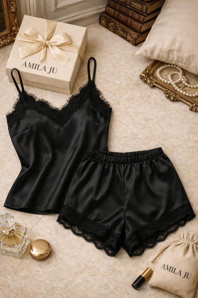 Noir Slip Set