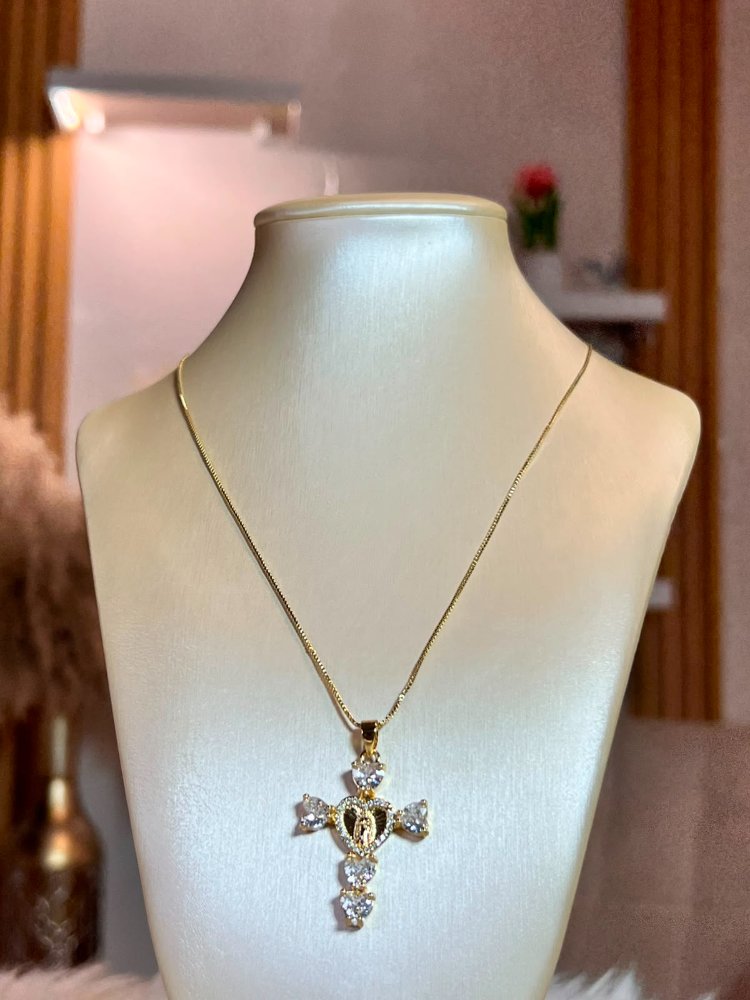 Collar de cruz  lt2