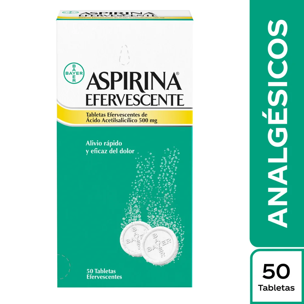 ASPIRINA EFERVESCENTE X50