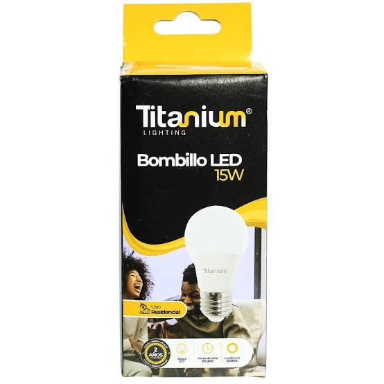 BOMBILLO TITANIUM 15W