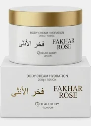 Creme Hidratante Corporal FAKHAR ROSE 200g