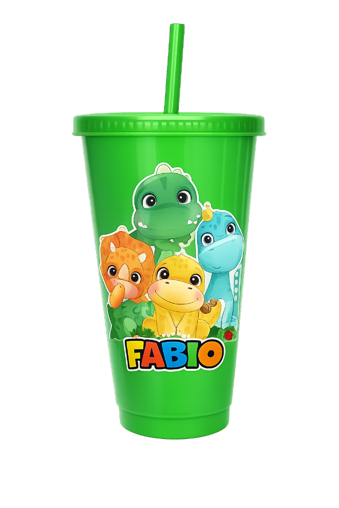 vaso con sorbete verde
