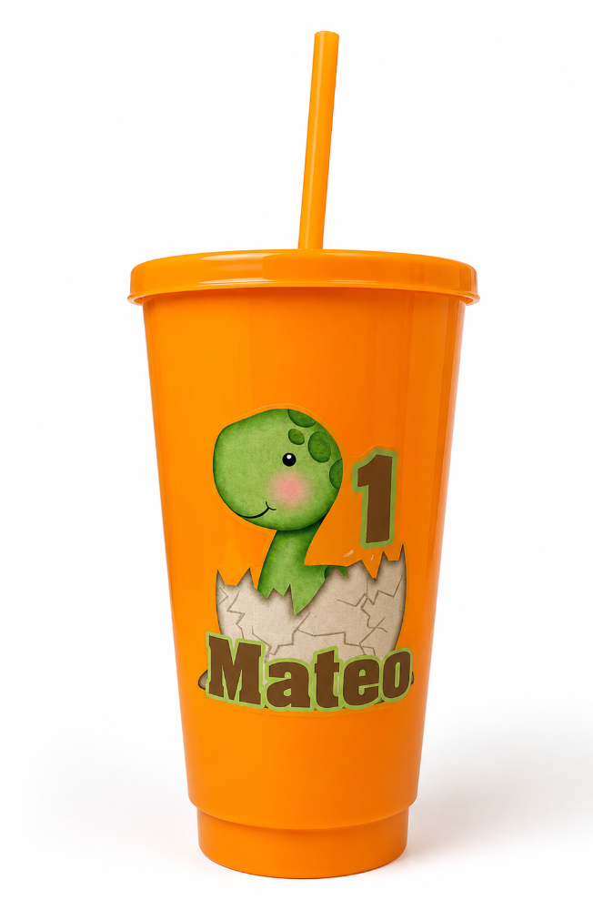 vaso con sorbete naranja