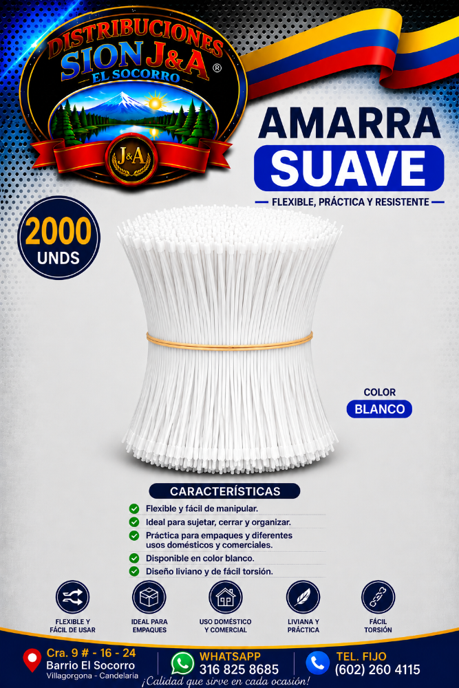 Amarras Suaves BlancasDe Pan Y Alimentos
