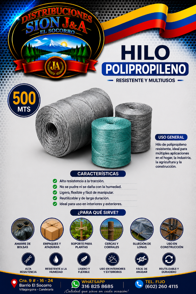 Atafacil x 500 Mtrs cocechero Economico.