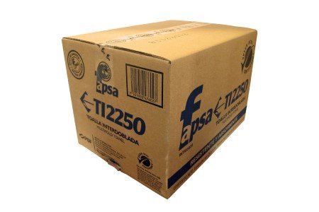 Toalla Interdoblada Fapsa Kraft Caja(8paq/250pzs)