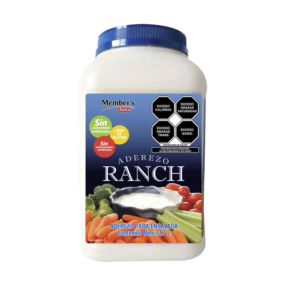 Aderezo Ranch Members Choice 3.78 L