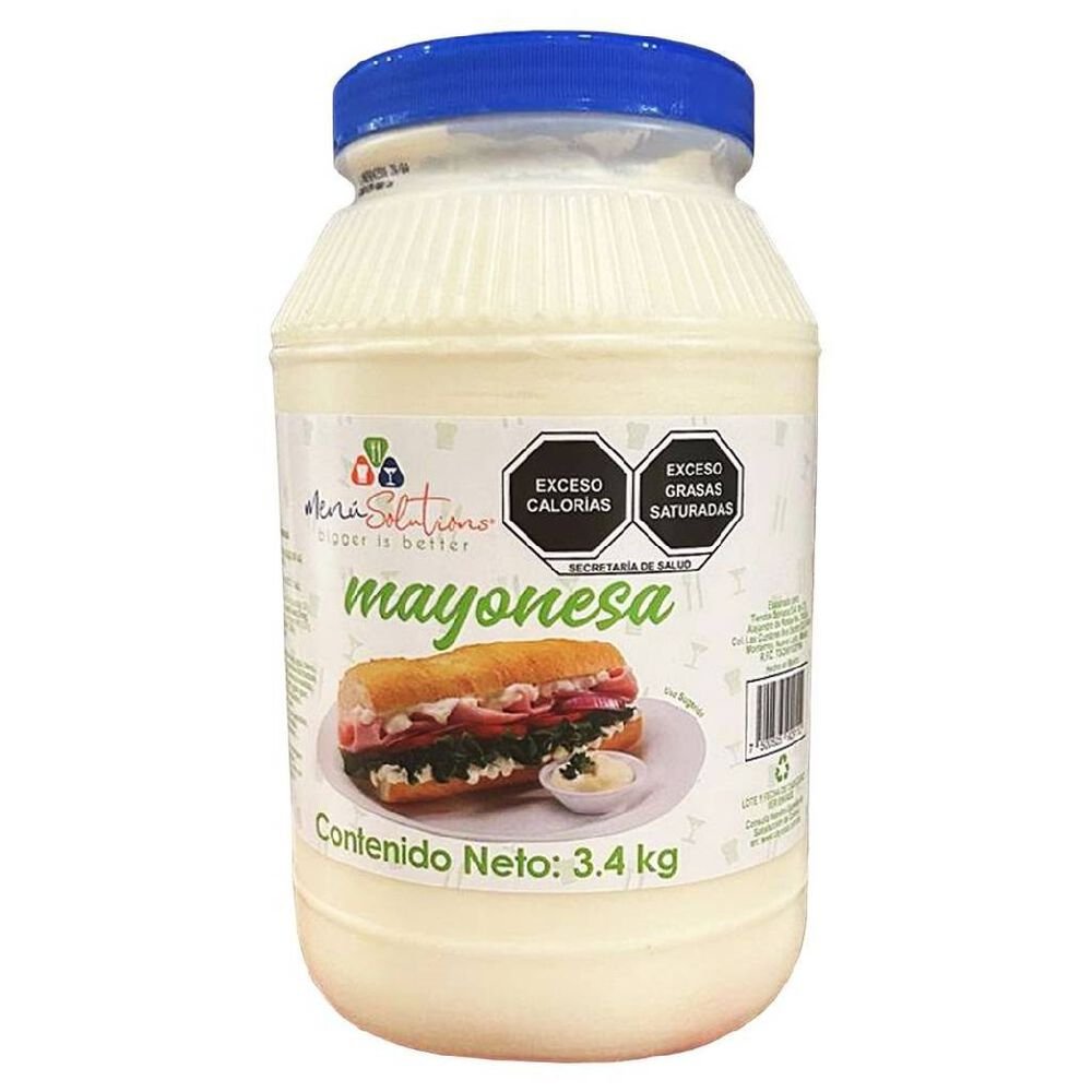 Mayonesa 3.4 Kg Menu Solutions