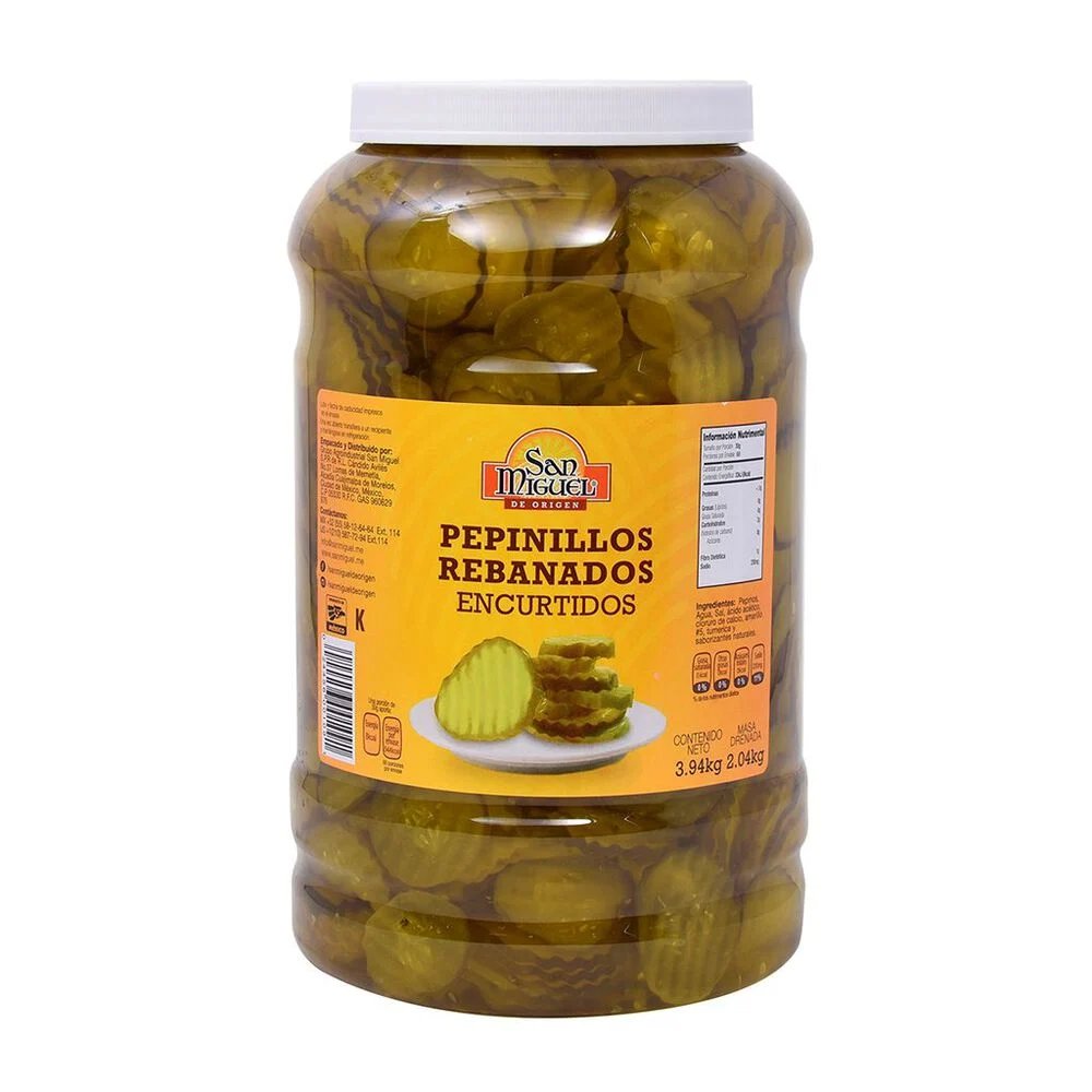 Pepinillo Rebanado San Miguel 3.94 Kg