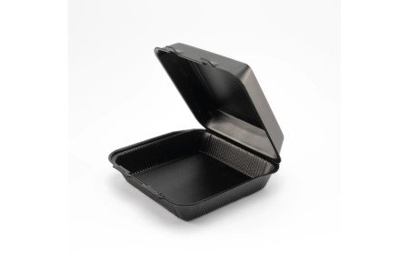 Contenedor 7x7 Liso Negro Reyma (Paq/100pzs)