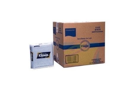 Servilleta Kleenex De Lujo Kimberly Clark (1 paq/100 hojas)