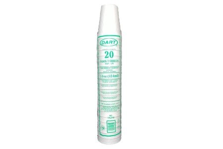 Vaso Termico De 14 oz dart 14J16R (Paq/20pzs)