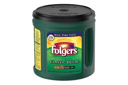 Cafe Tostado Clasico Descafeinado Folgers (28.8oz)