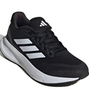 ADIDAS NEGRAS/BLANCAS MEN RUNFALCON 5