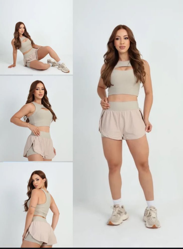 Conjunto Duplo Bermuda e Top