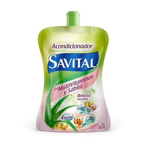 ACONDICIONADOR SAVITAL MULTIVITAMINAS X100ML