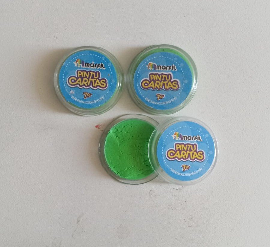 Pintucarita 7gr Marfil Verde claro