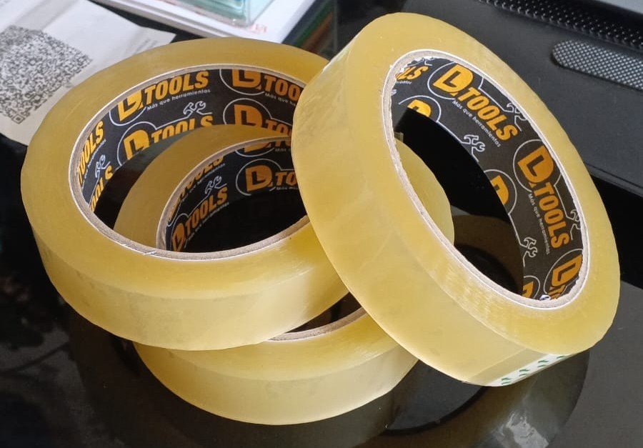 Cinta adhesiva delgada 24mm 90mts