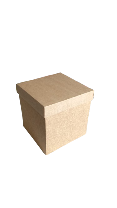 Caja carton cubo 14x14cm
