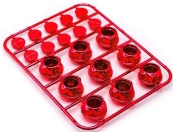 Tapa tornillo rojo
