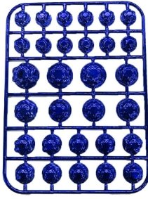Tapa tornillo azul