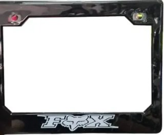 Porta placa plastico