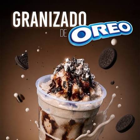 Granizado de oreo