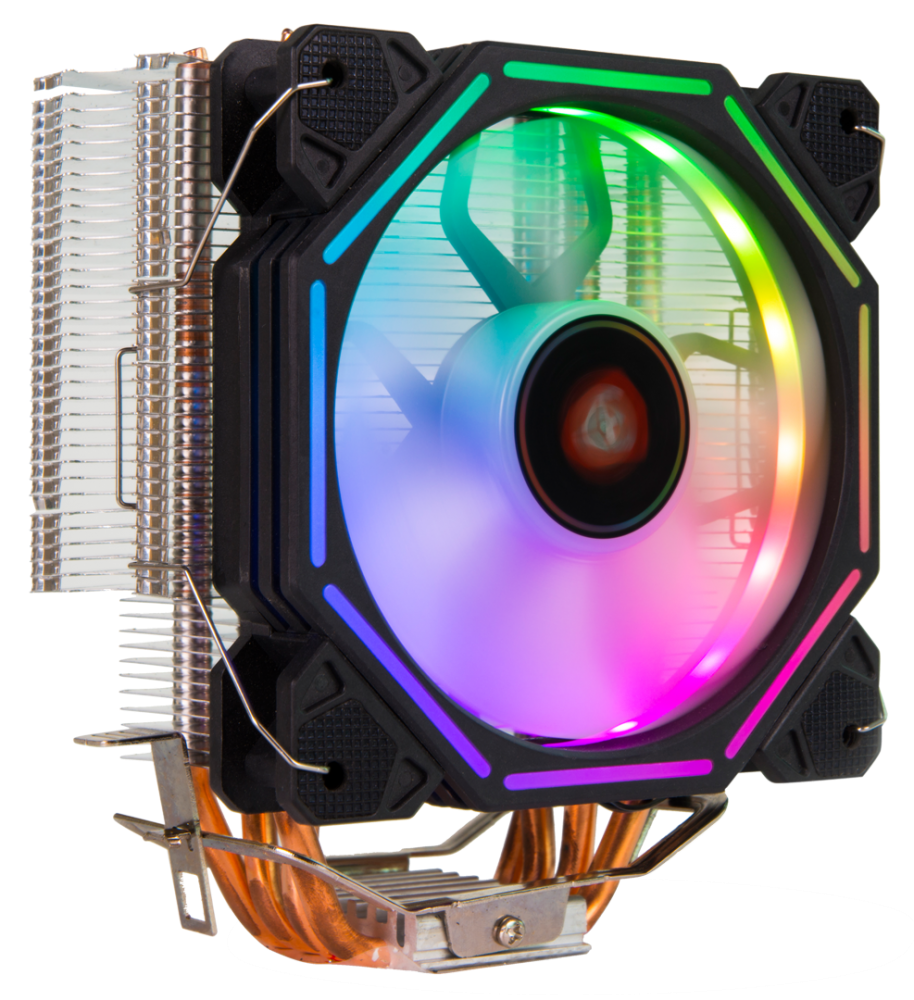 Air Cooler para CPU 4 Heatpipes ARGB CC80