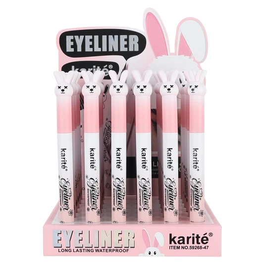 Delineador de Ojos Bunny karite a prueba de agua - punta fina