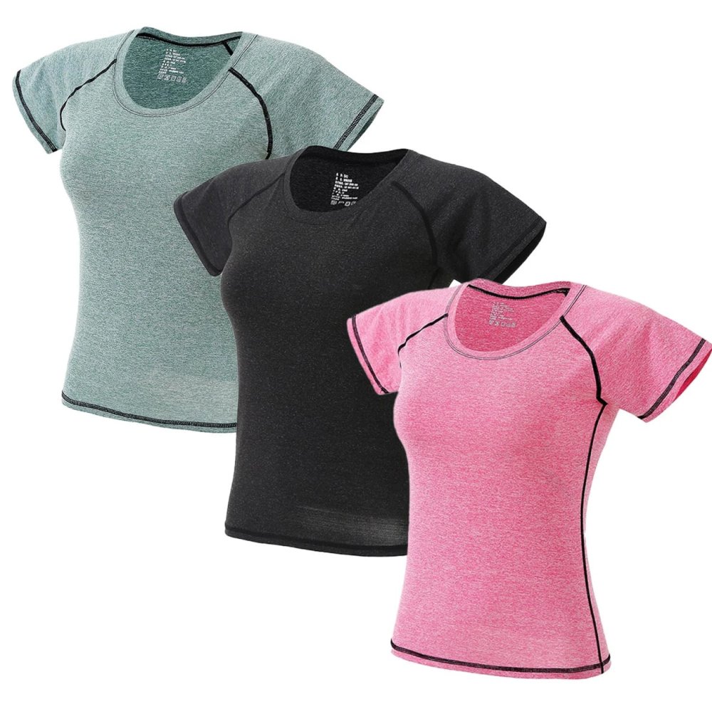 Remera Jaspeada Dama