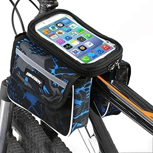 Bolso Para Bicicleta Con Sobre Impermeable Para Celular.