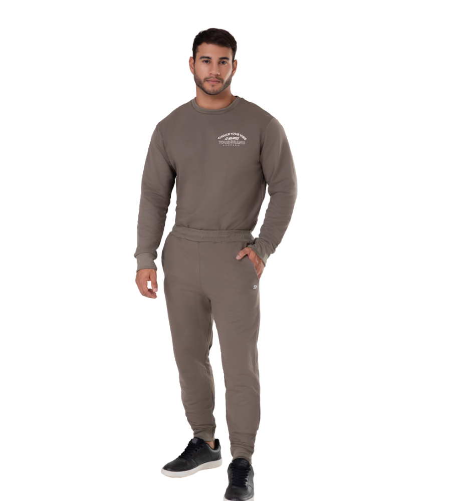 Calca Masculina Moletom Verde Musgo