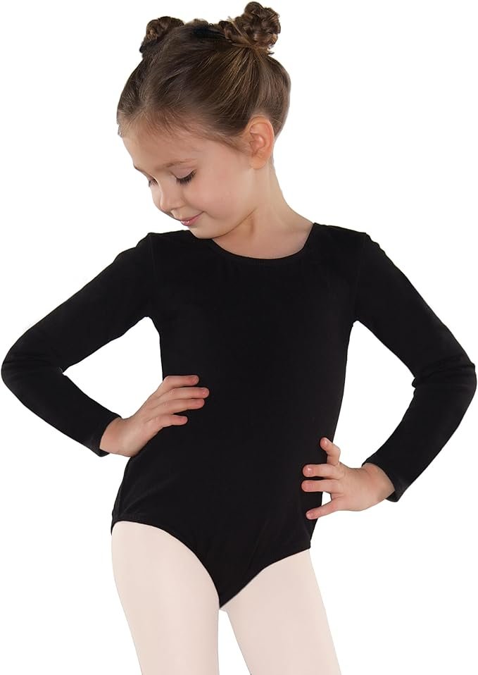 Malla Ballet Manga Larga De Niña