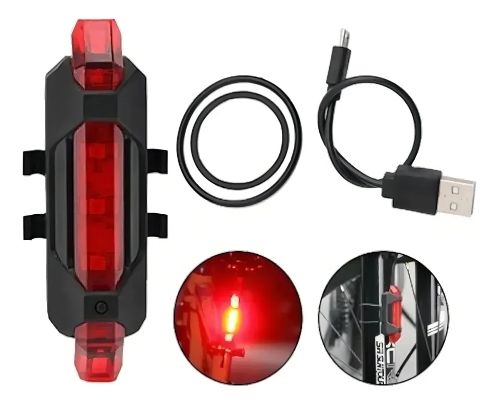 Luz Bici Roja
