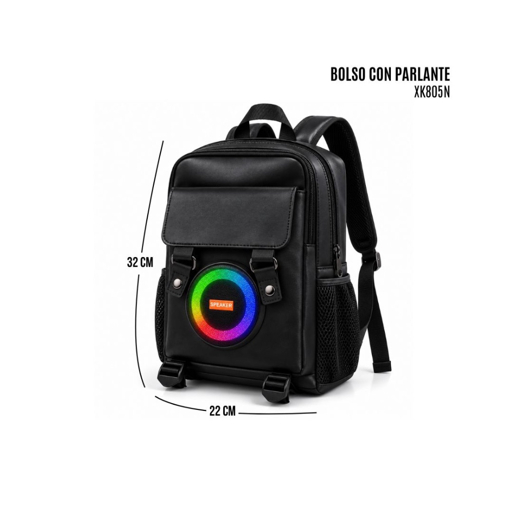 Bolso con parlante