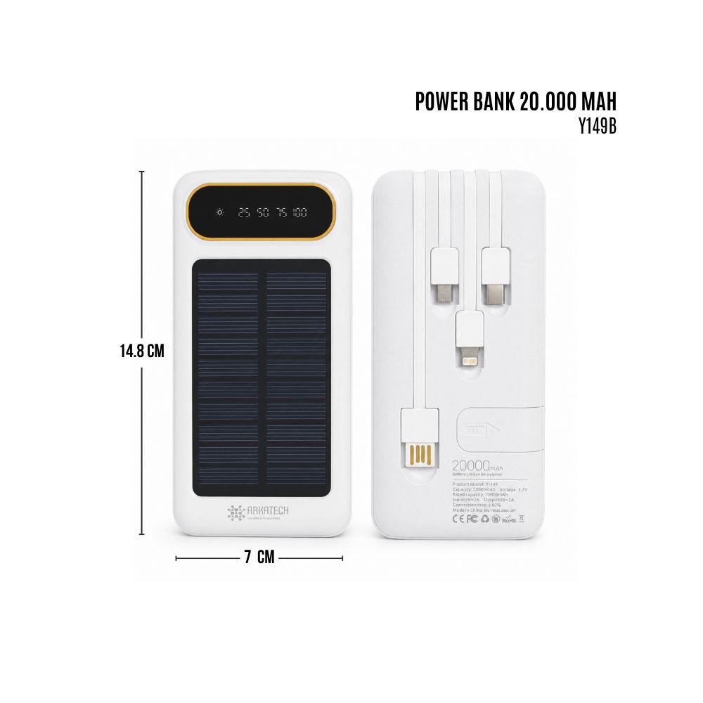 Bateria de 20.000mAh
