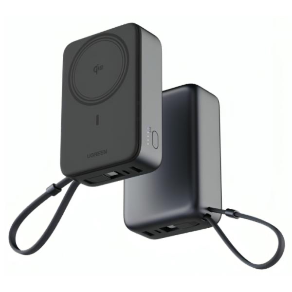 POWER BANK UGREEN 20,000mAh INALÁMBRICO MAGNÉTICO CARGA RÁPIDA