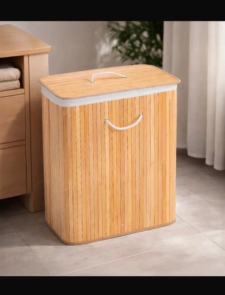 Canasto Bambo rectangular