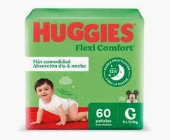 huggies verde flexi comfort g x 60