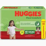 huggies verde flexi confort xxxg x 48