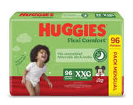 xxg huggies verde x 100