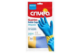 guantes crivea bicolor P/M/G/XG