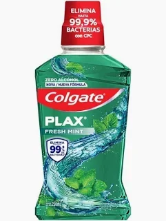 enjuague bucal plax 250 menta