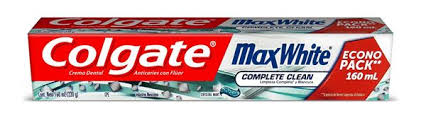 colgate max white 160grs