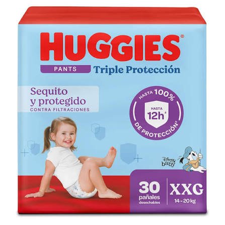 Huggies protect plus xxg x 30
