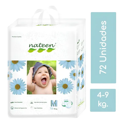 pañal nateen m x 72