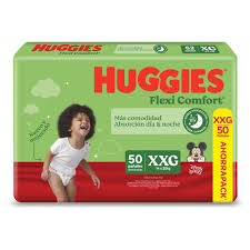 xxg x 50 huggies verde