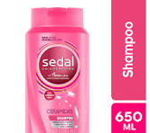 sedal shampoo o acondicionador 650ml